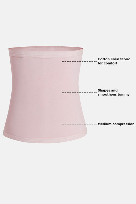 Zivame All Day Shaping Waist Cincher - Sepia Rose — image 10
